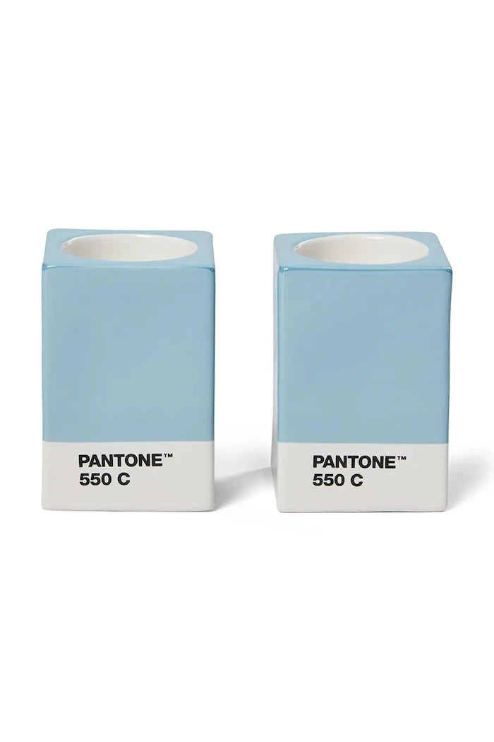 Декоративен свещник Pantone 7,8 x 5,5 cm (2 броя)