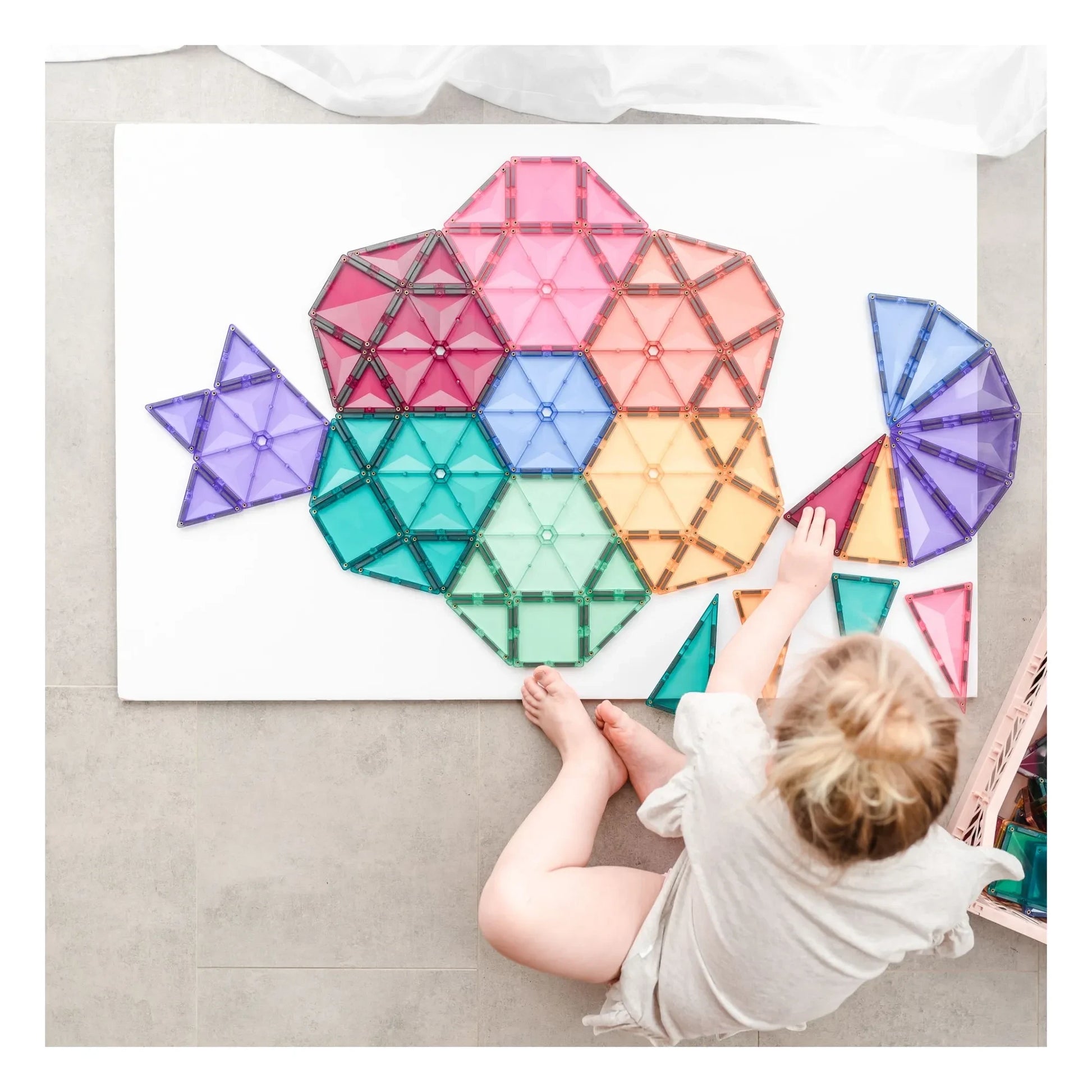 Connetix - Mega pack - 202 pieces | Pastel