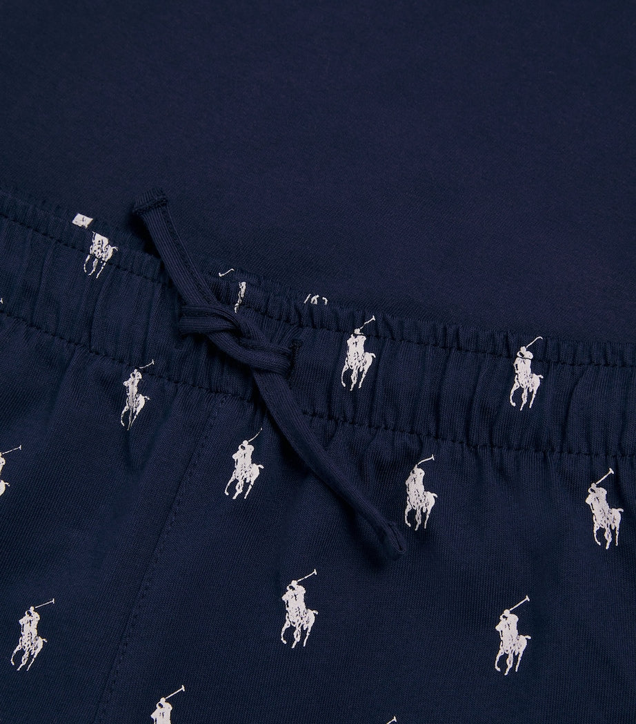 Ralph Lauren Kids Cotton T-Shirt and Shorts Set (4-7 Years)