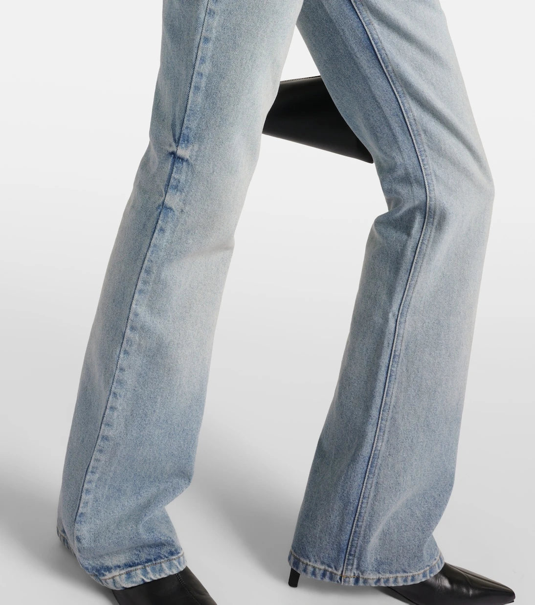 Courrèges - Low-rise bootcut jeans