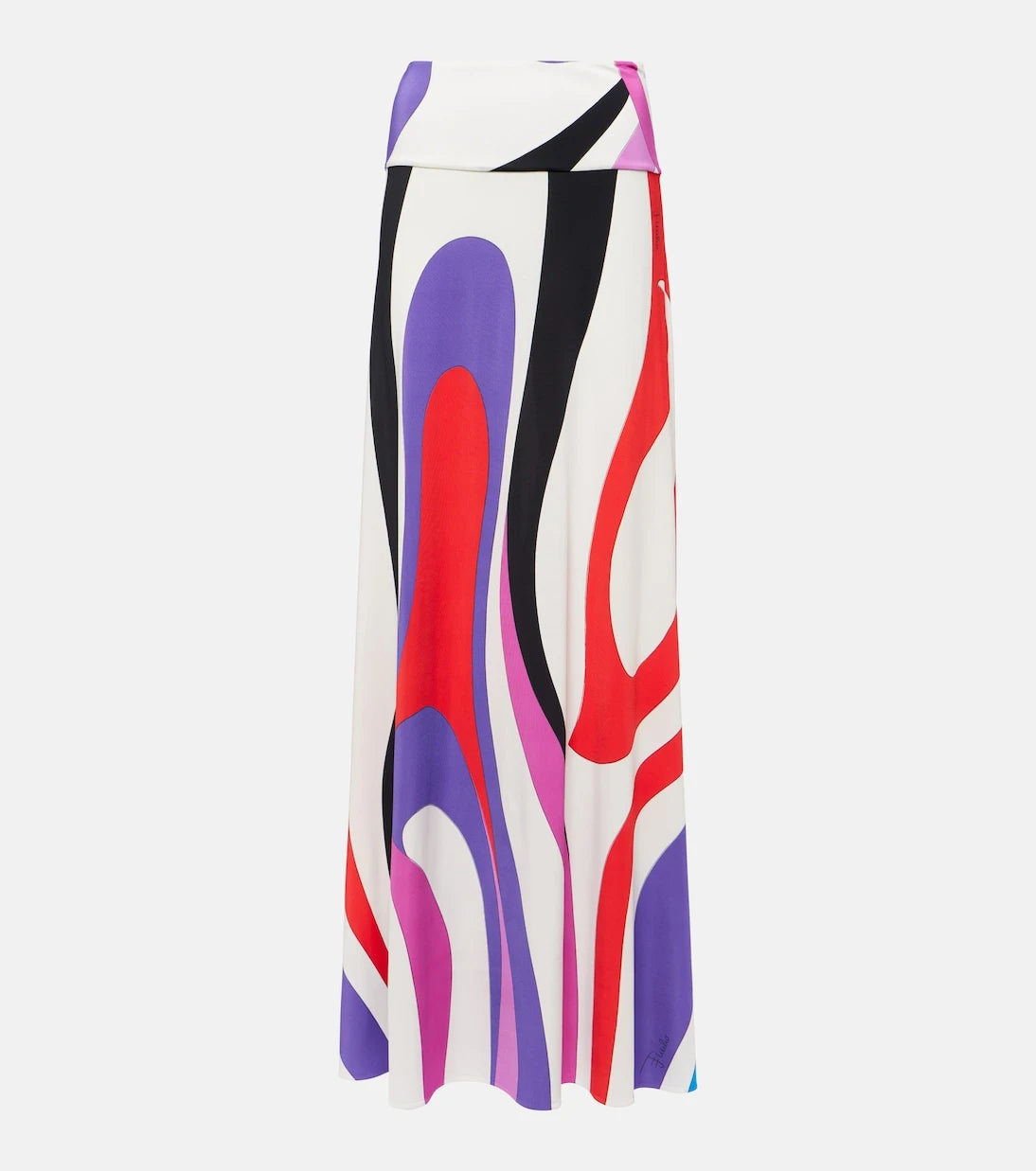 Pucci - Marmo jersey maxi skirt