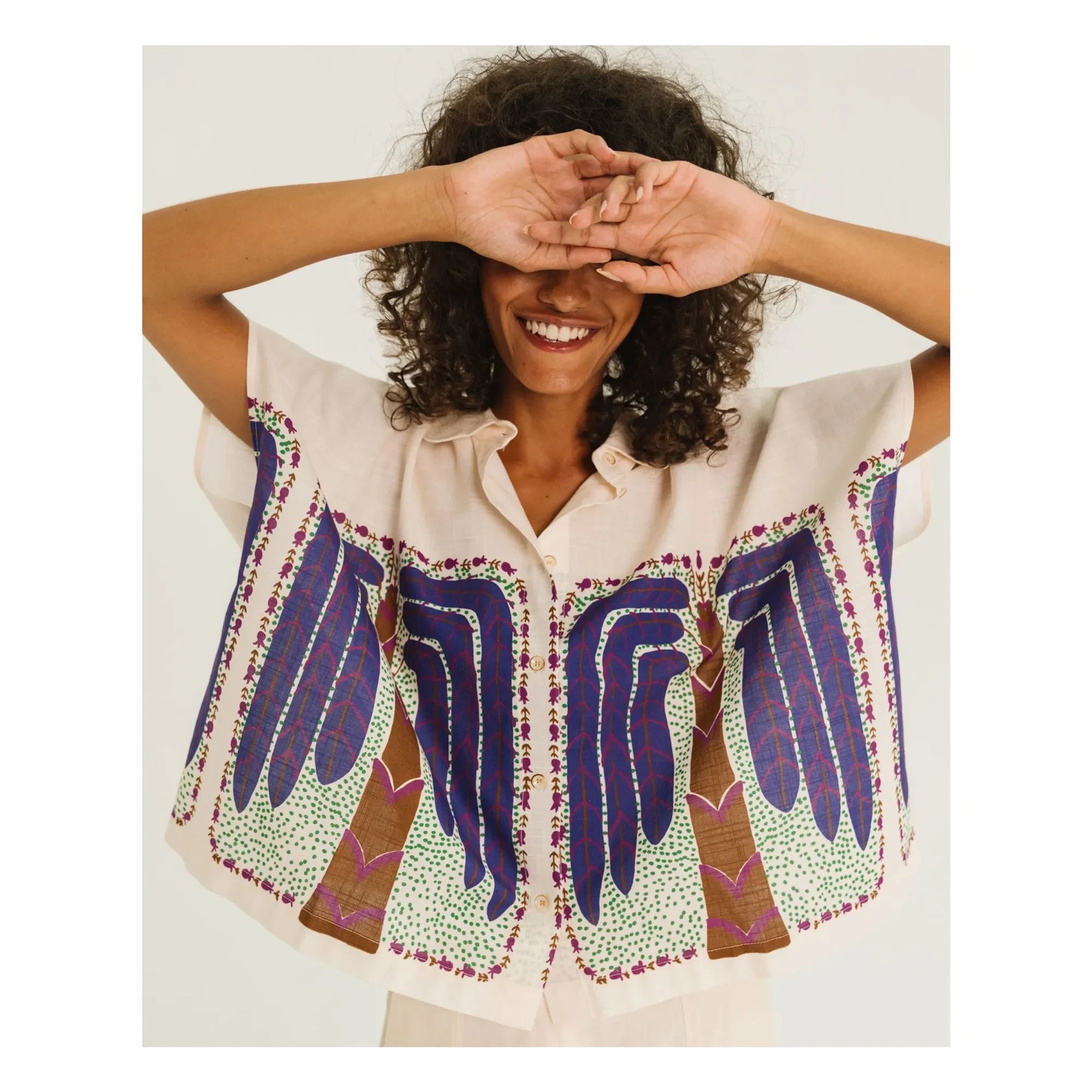 Tinsels - Cinzia shirt | Blue