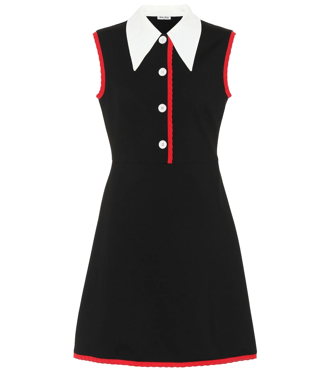 Miu Miu - Jersey minidress