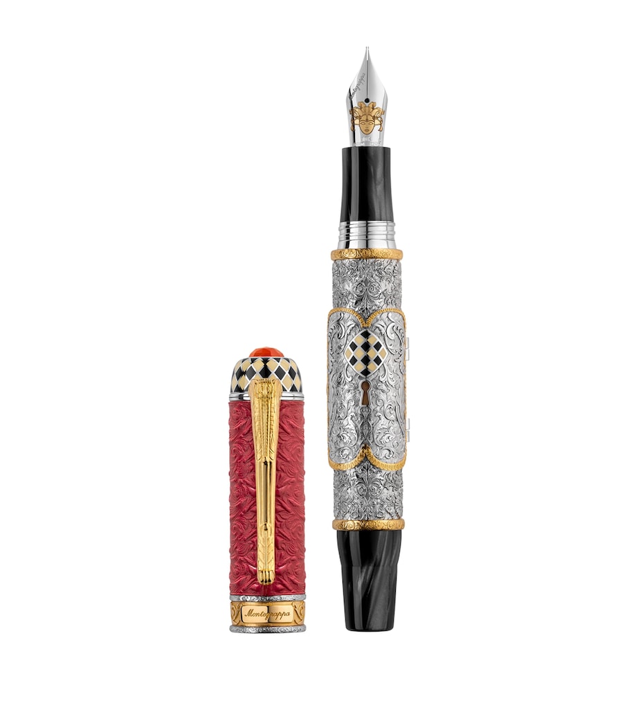 Montegrappa Sterling Silver Casanova Fountain Pen