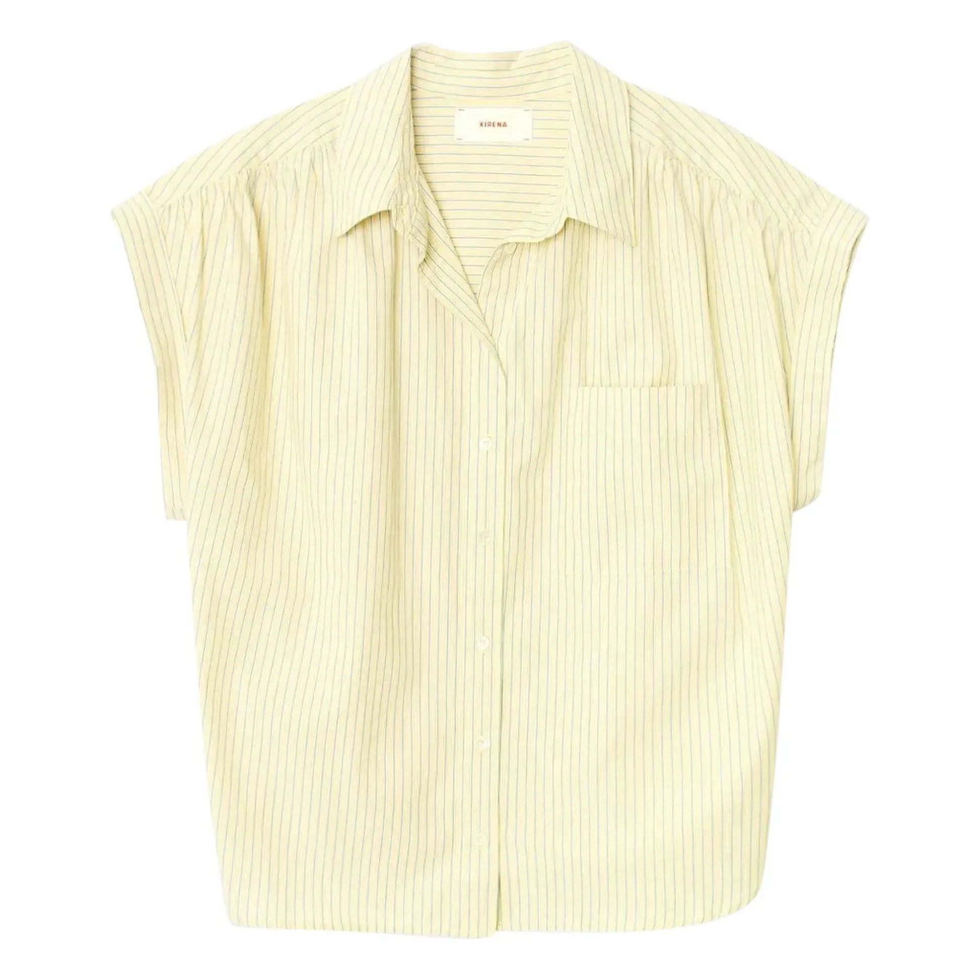 Xirena - Lexi Stripes Shirt | Citrine