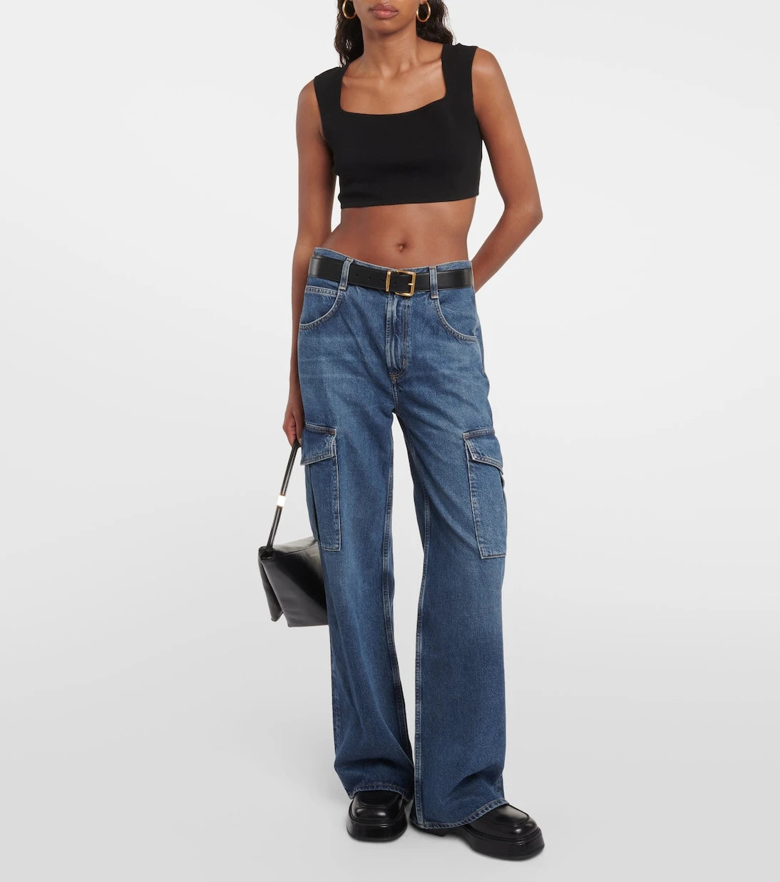 Agolde - Minka denim cargo pants