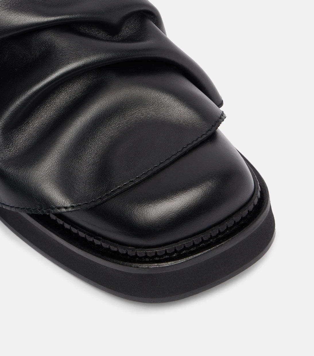 The Attico - Mini Robin leather mules