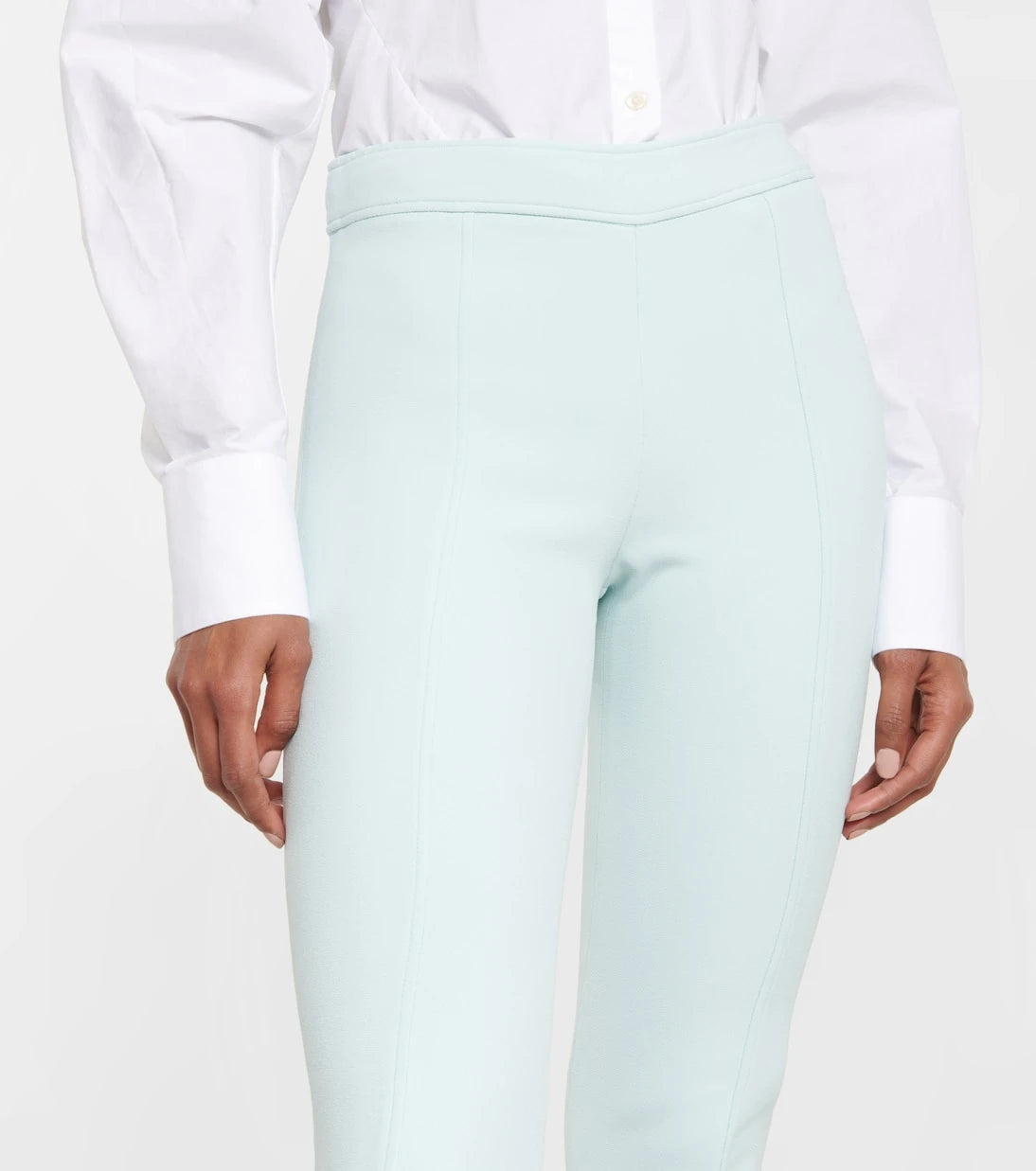 Proenza Schouler - High-rise crêpe slim pants