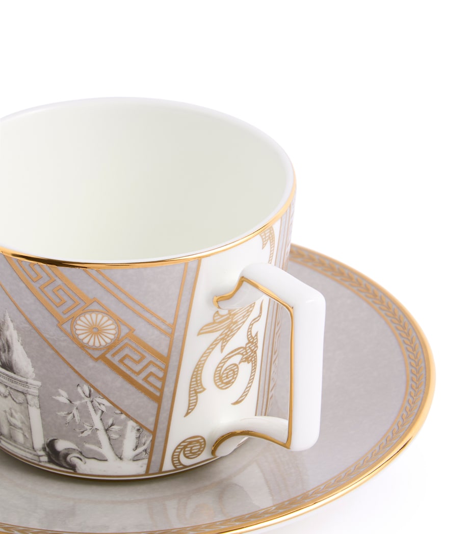 Renaissance Teacup and Saucer