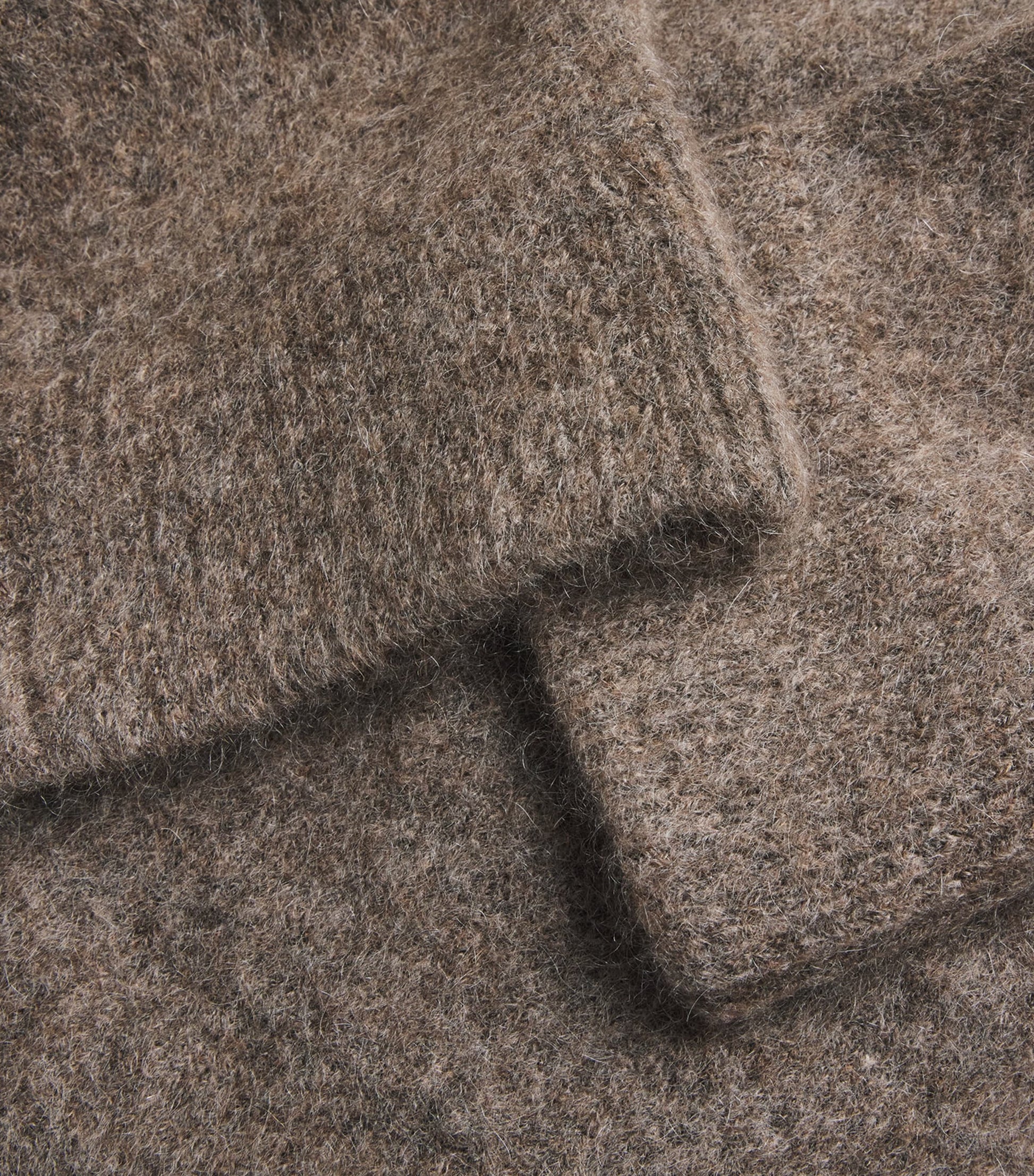 Stylein Brown Mohair-Blend Niclas Sweater