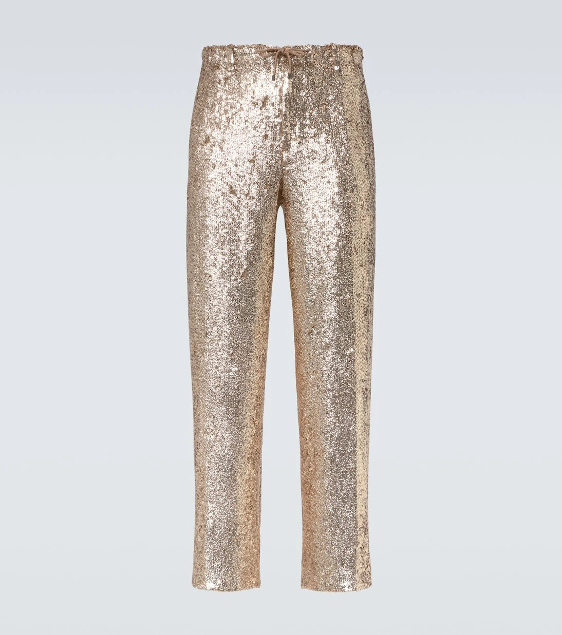Dries Van Noten - Payetli düz pantolon