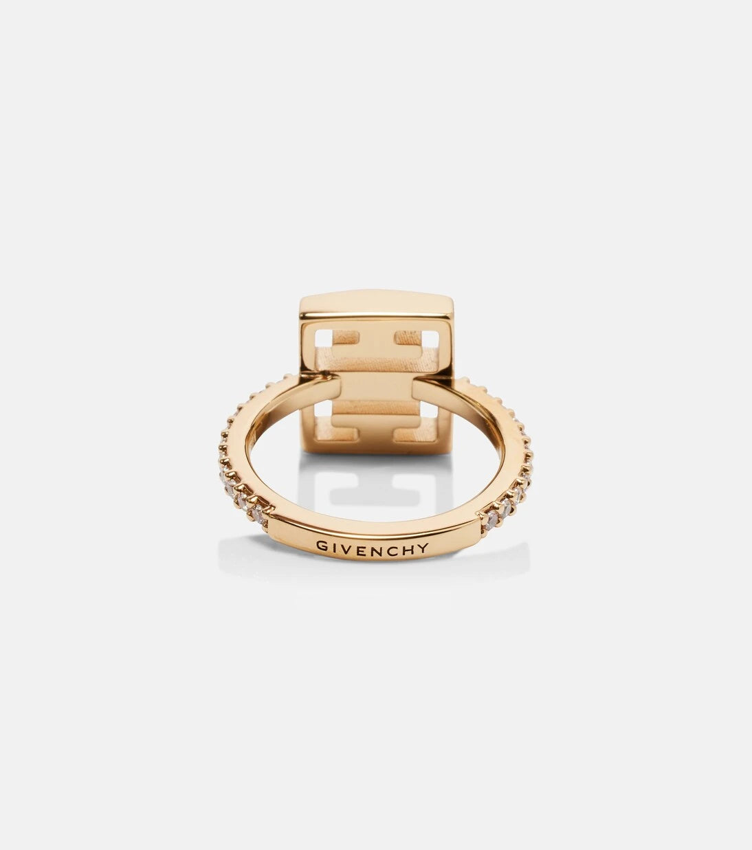 Givenchy - خاتم 4G مرصّع بكريستال سواروفسكي®
