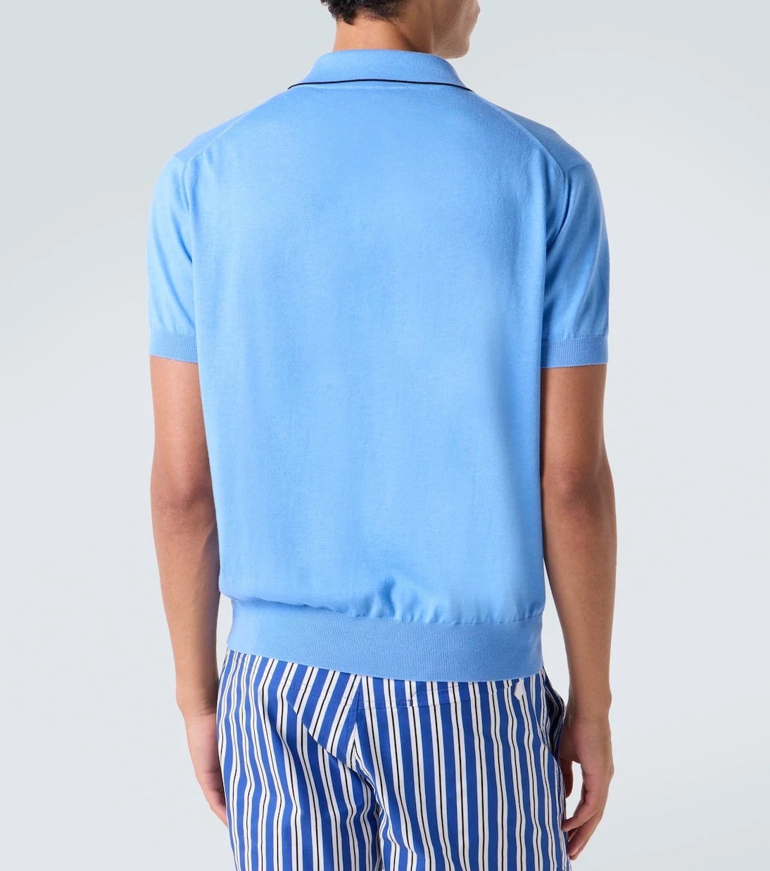 توم فورد - قميص بولو من القطن والحرير