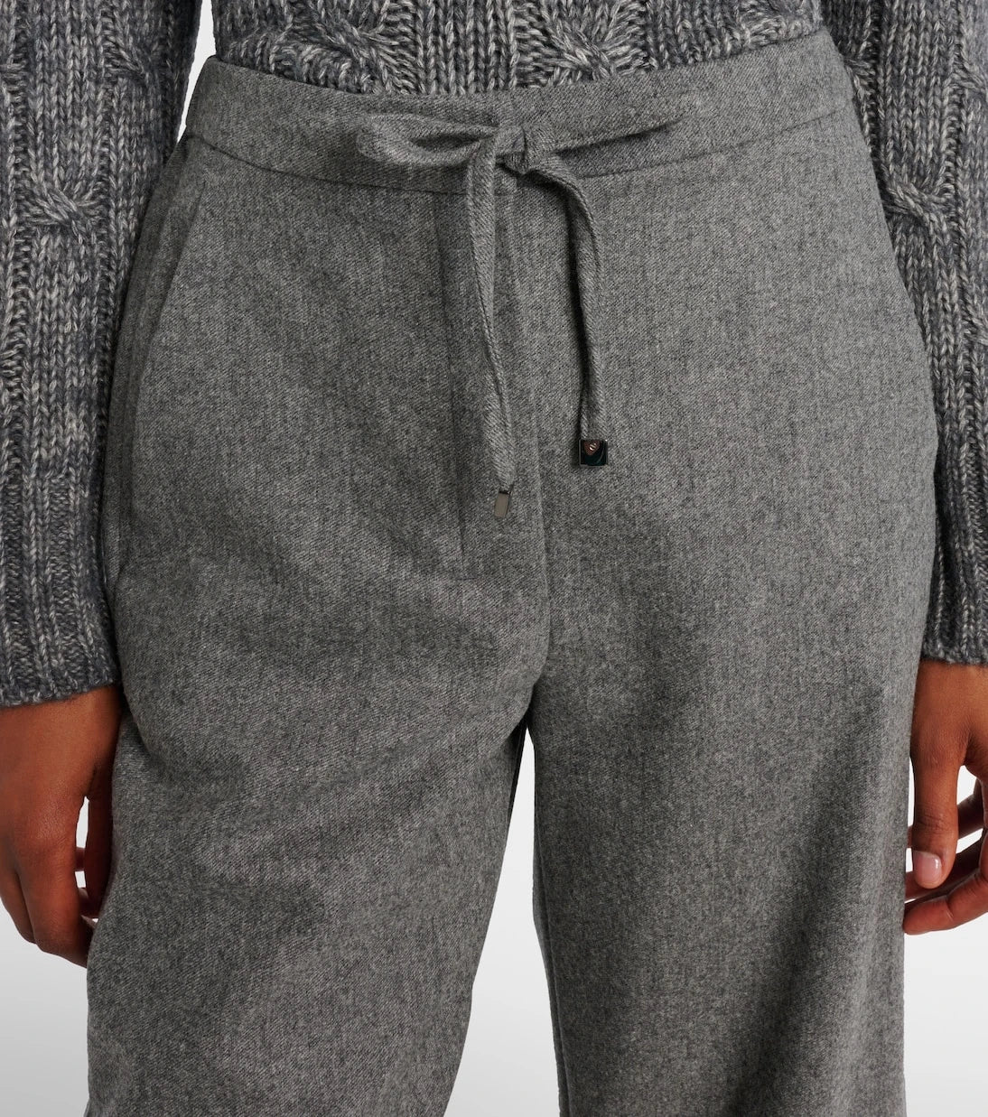 'S Max Mara - Floria virgin wool straight pants