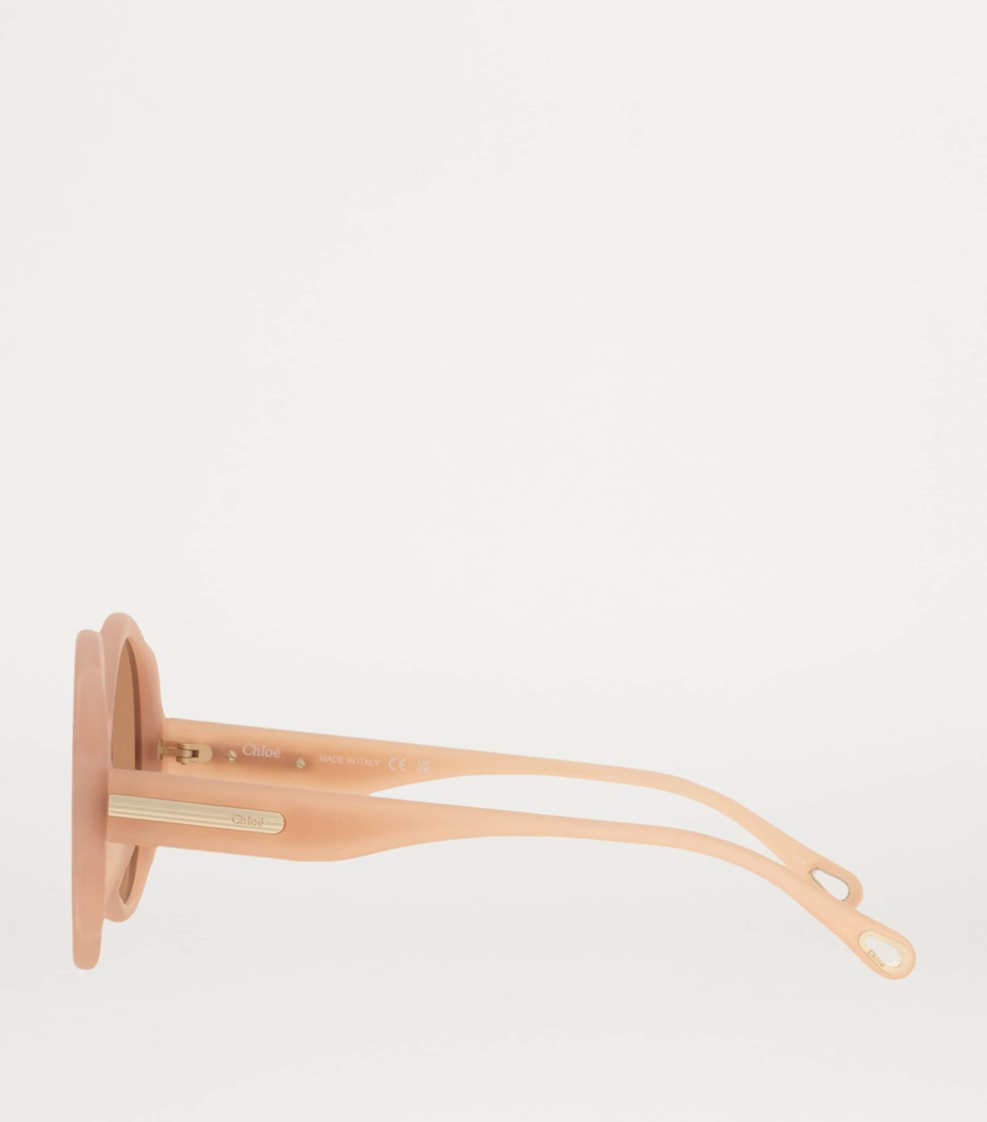 Pink Round Flower Sunglasses