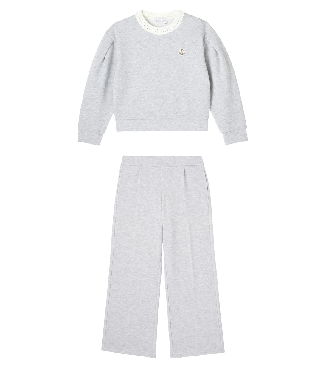 Moncler Enfant - Cotton jersey sweatshirt and sweatpants set