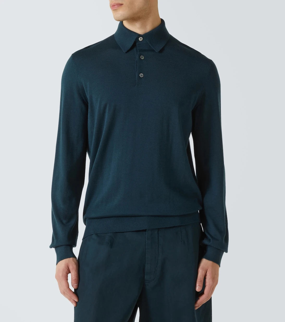 Zegna - Cashmere and silk polo shirt