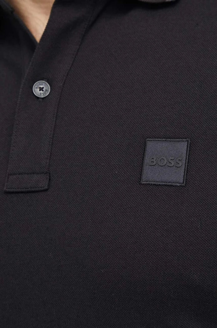 BOSS Orange Erkek Pamuk ve Elastan Polo Tişört Passertip