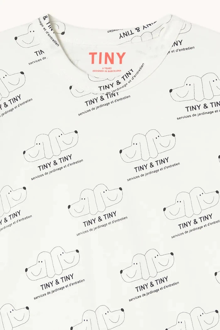 Детска памучна тениска Tinycottons TINY & TINY KNITTED TEE
