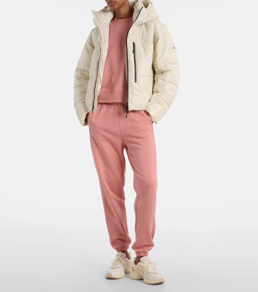 Adidas by Stella McCartney - Hooded cropped jacket
