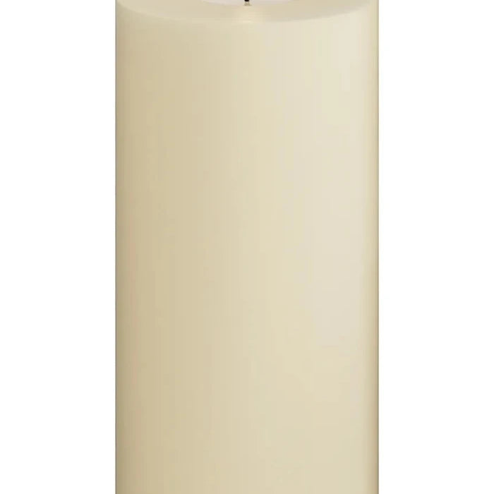 Led свещ Deluxe Homeart Cream Bloklys 10 x 20 cm