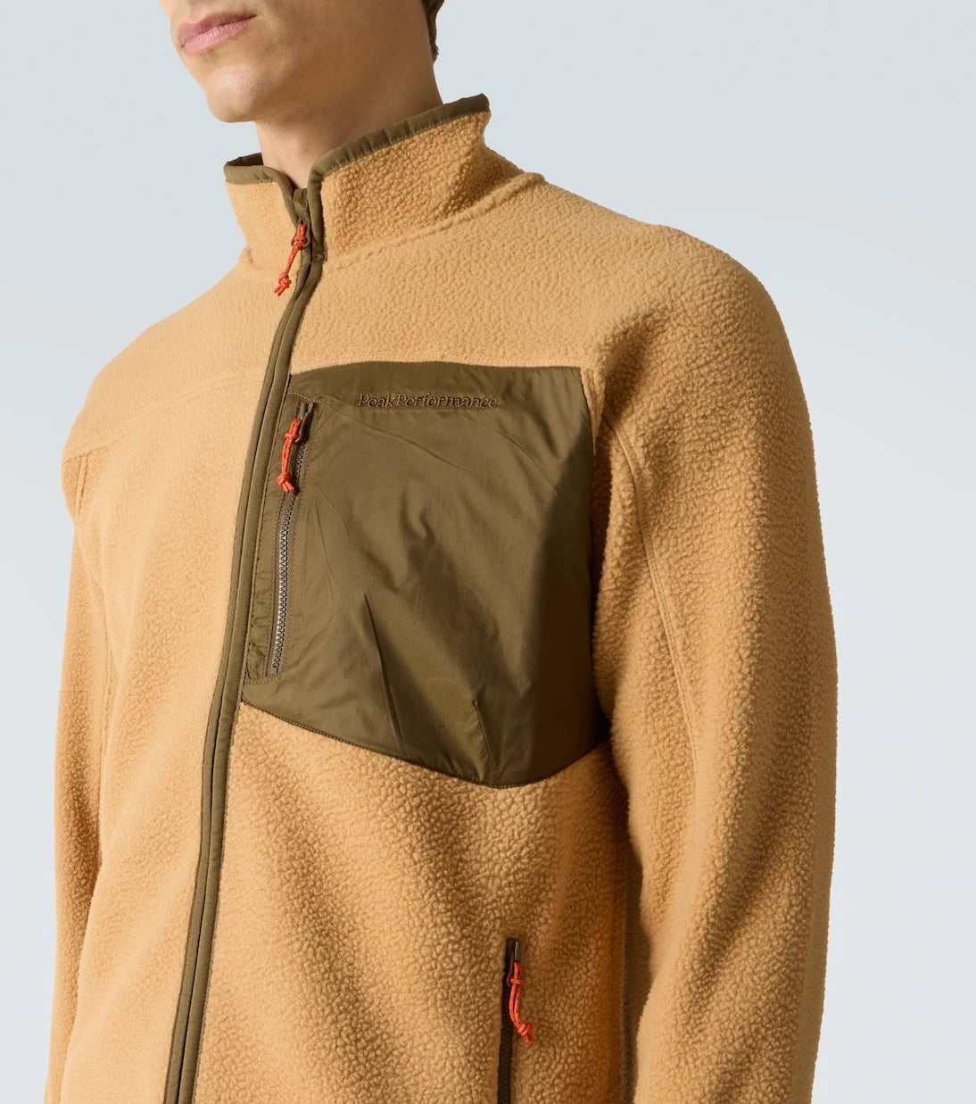 Peak Performance - Pile jersey-lined fleece jacket