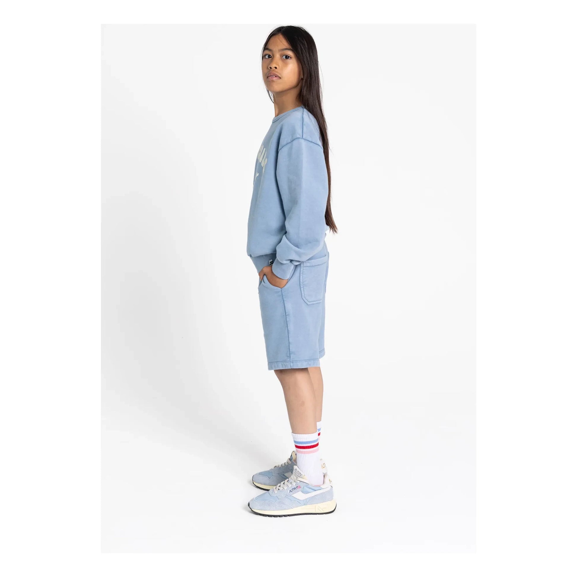 Hundred Pieces - Ryde organic cotton sweatshirt | Grey blue