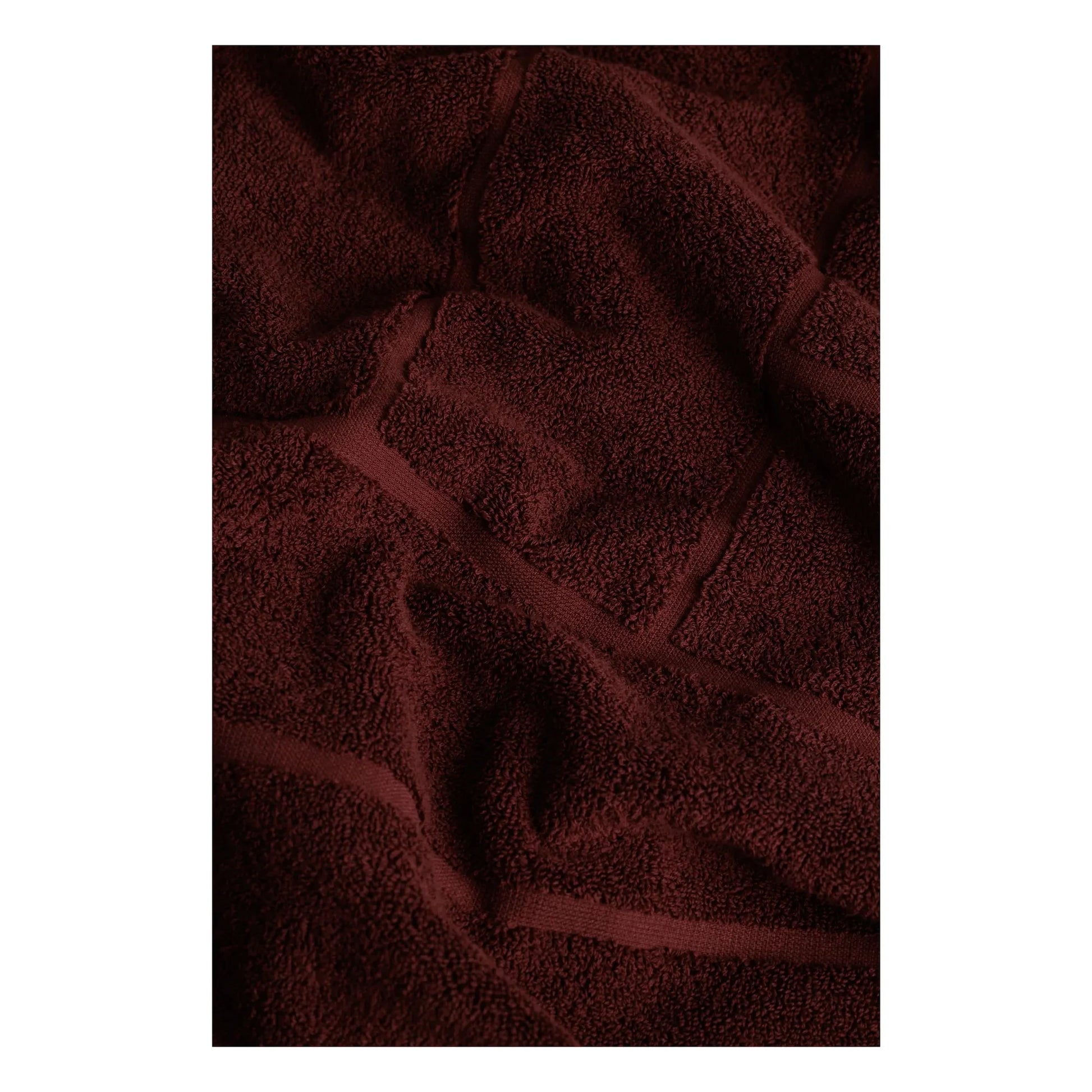 Baina - Greenwich bath towel | Burgundy