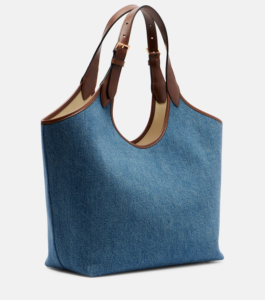 Versace - La Medusa denim tote bag