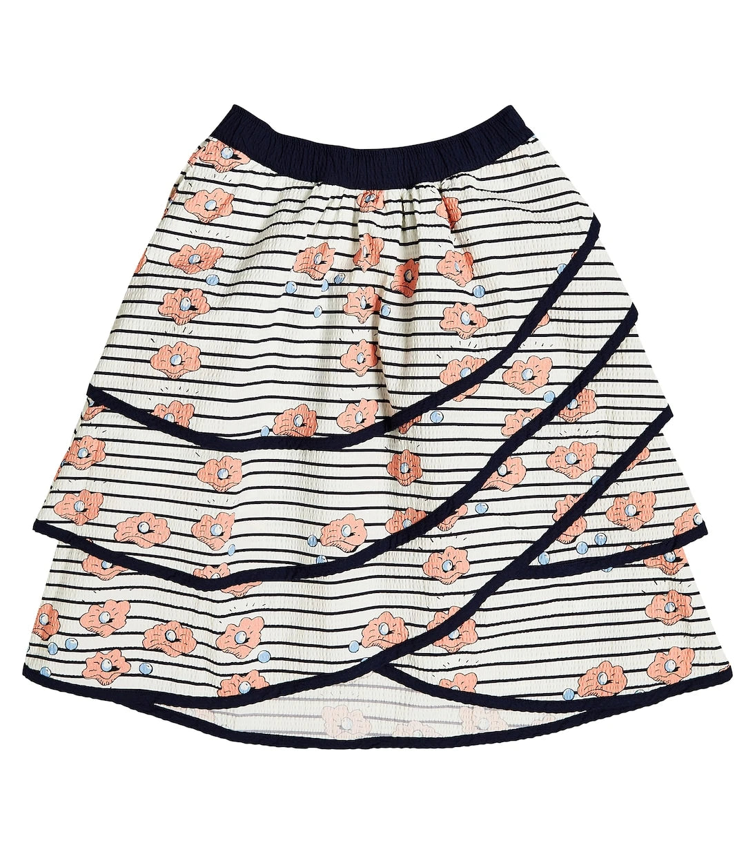 Mini Rodini - Striped cotton skirt