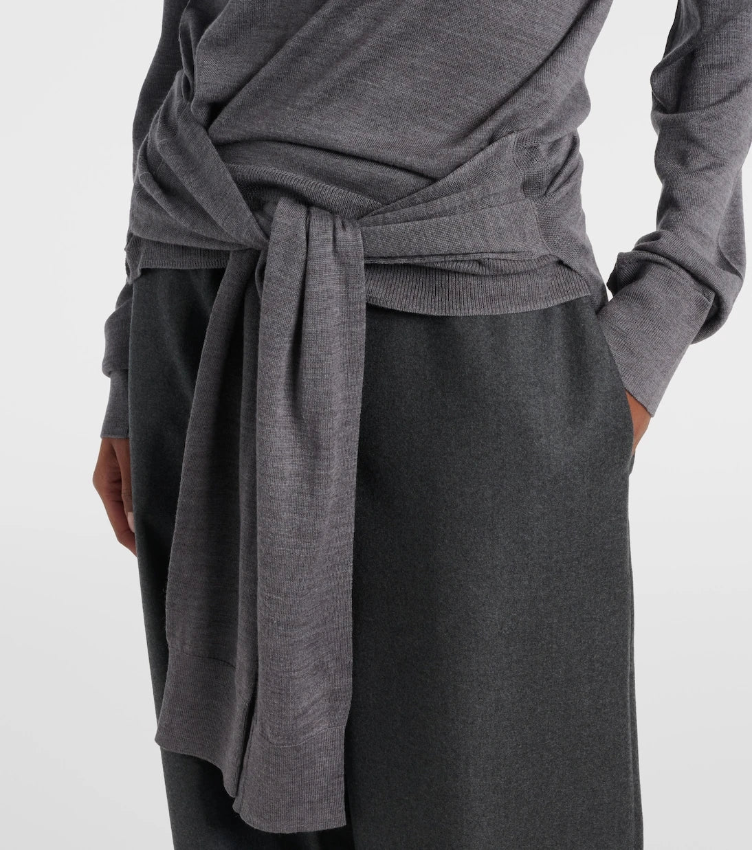 Toteme - Turtleneck wool and silk sweater