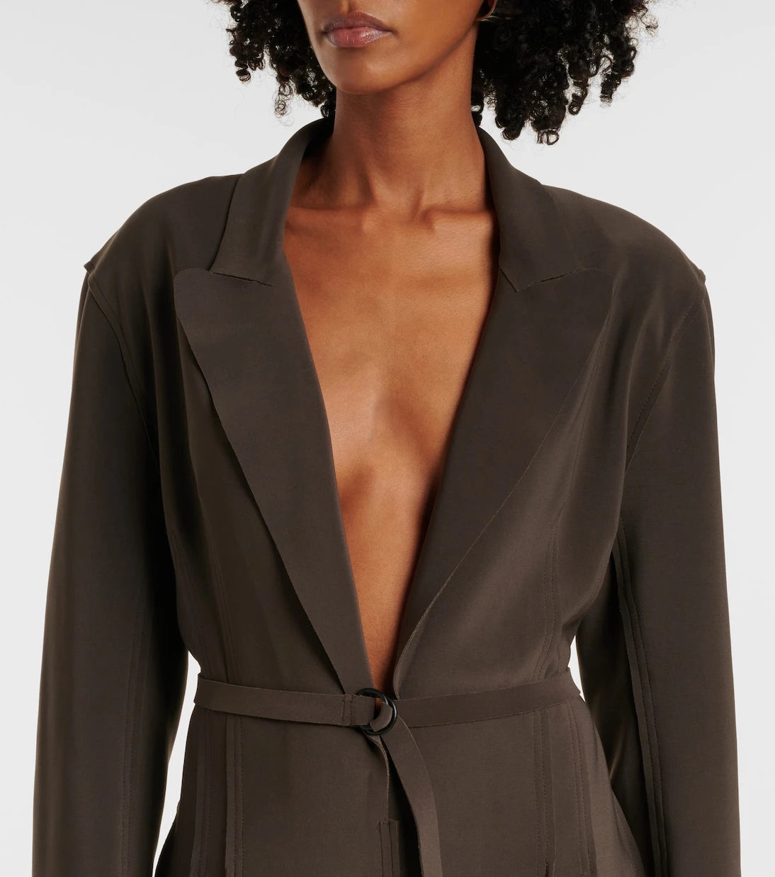 Norma Kamali - Single-breasted jumpsuit