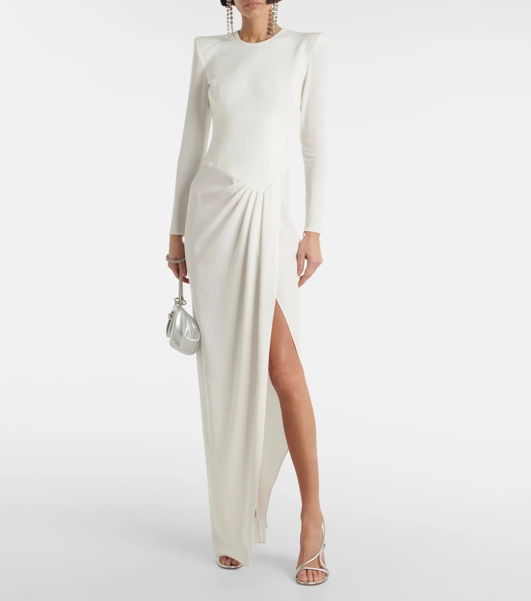 Alex Perry - Asymmetric draped crêpe gown
