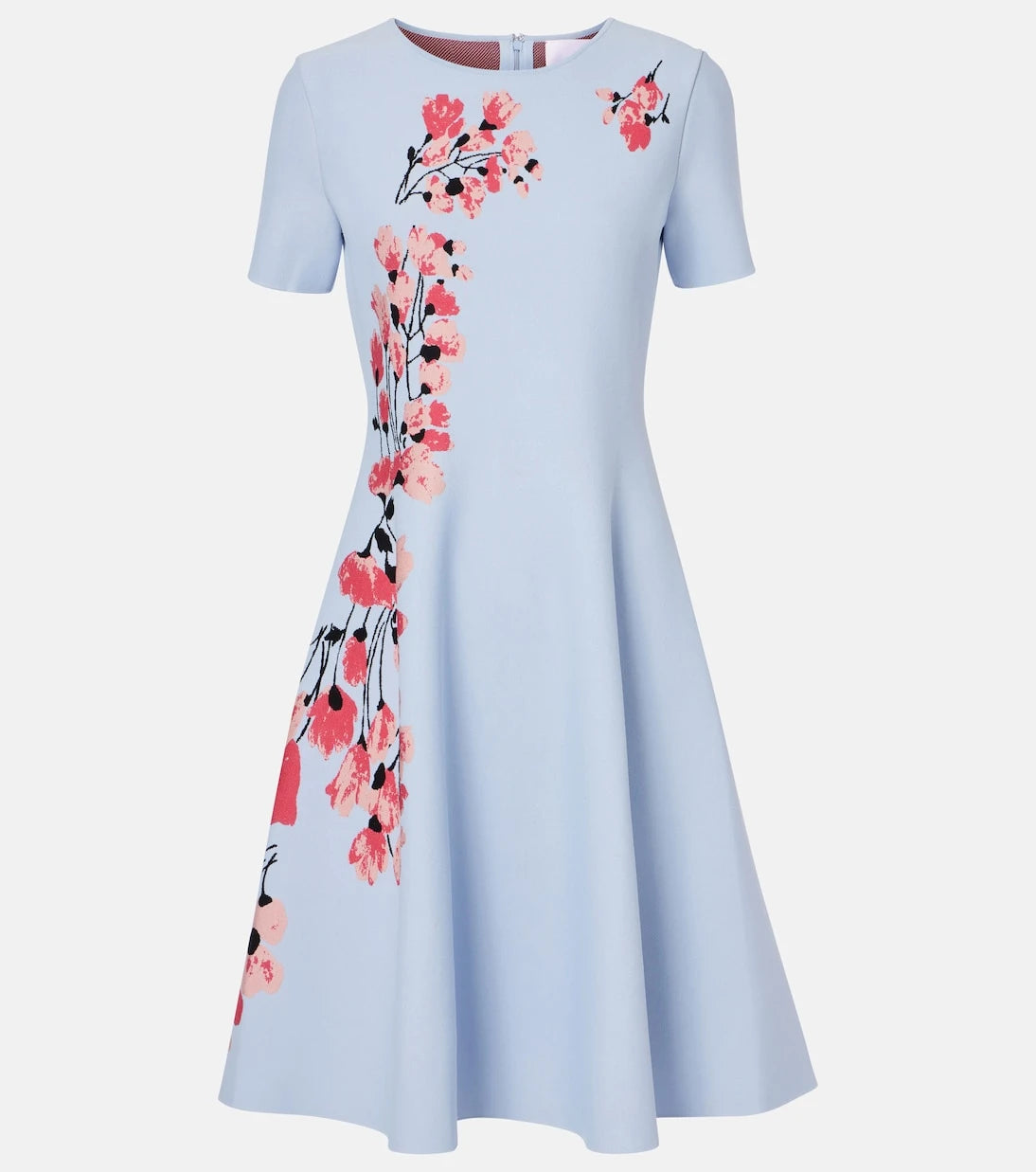 Carolina Herrera - Floral jacquard midi dress