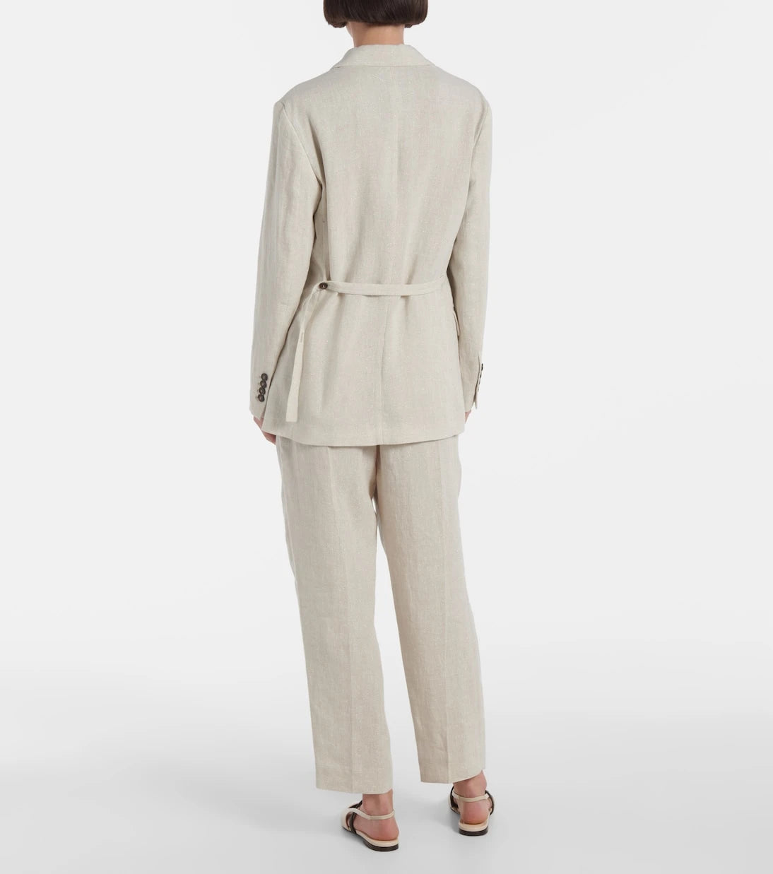 Brunello Cucinelli - Linen-blend blazer