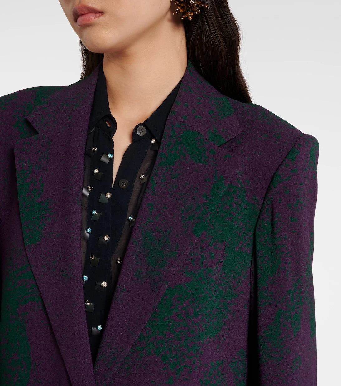 Dries Van Noten - Printed blazer