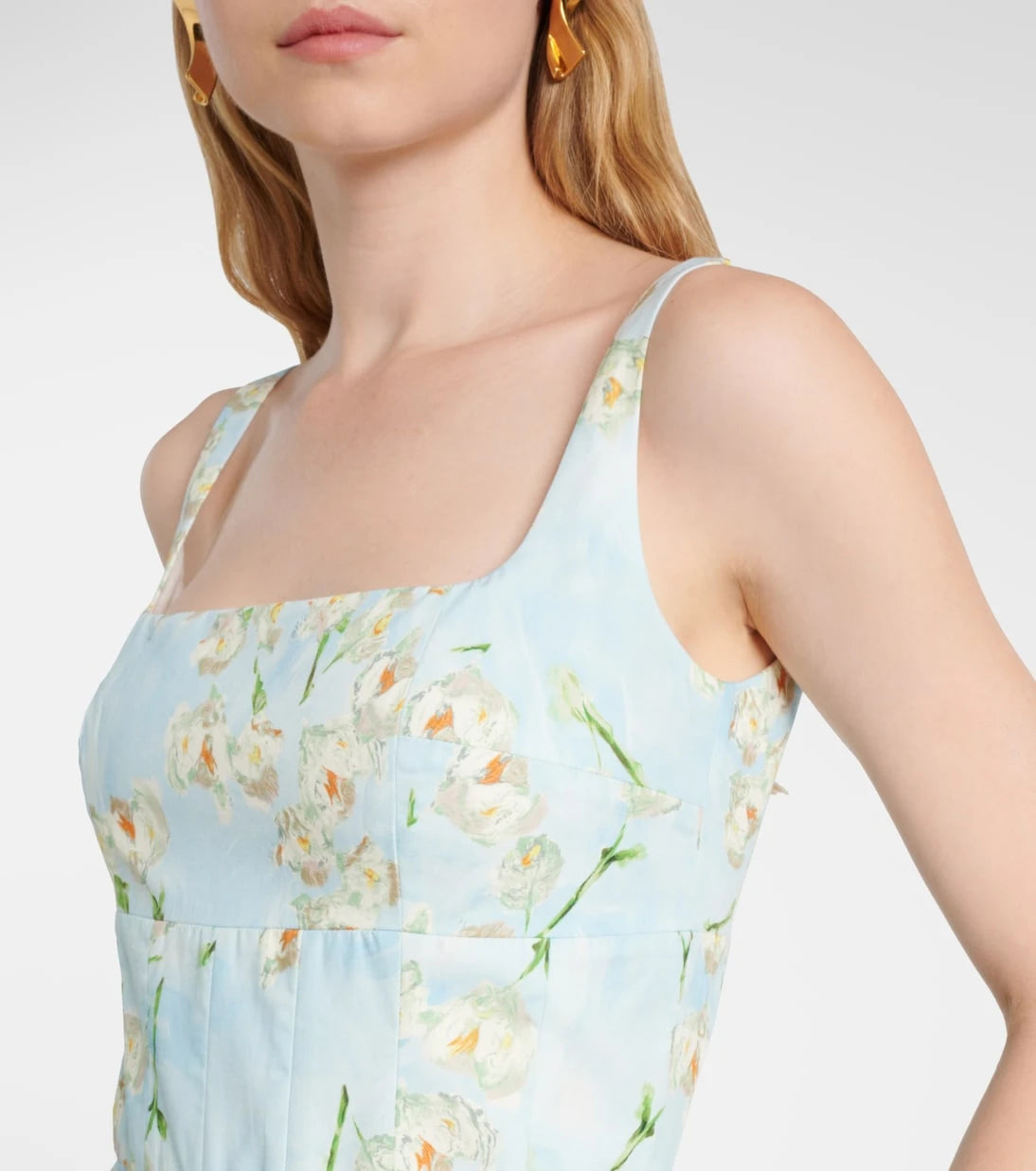 Emilia Wickstead - Mona floral cotton midi dress