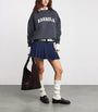 Adanola Navy Oversized Varsity Sweatshirt