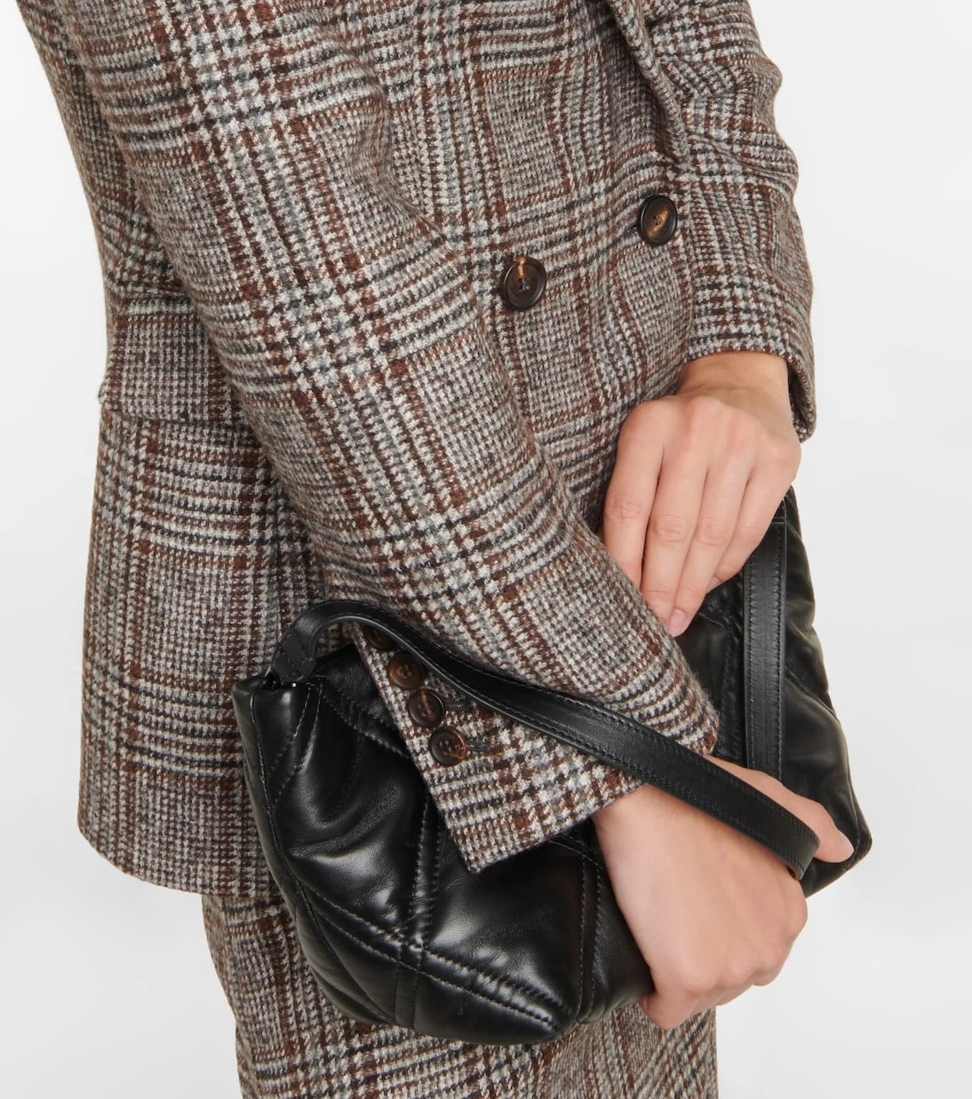 Brunello Cucinelli - Double-breasted wool-blend blazer