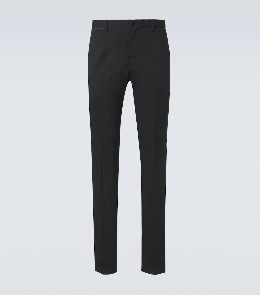 Dolce&Gabbana - Wool and silk-blend tuxedo pants