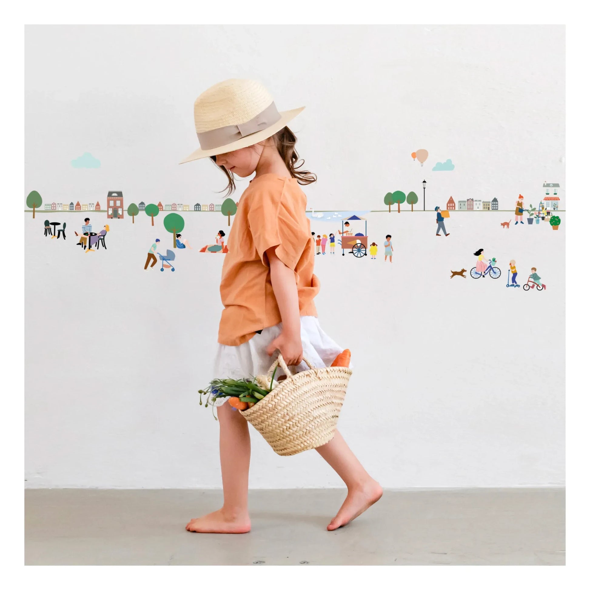 MIMI'lou - My Village Giant Sticker