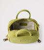 Green Suede Beau Micro Bag