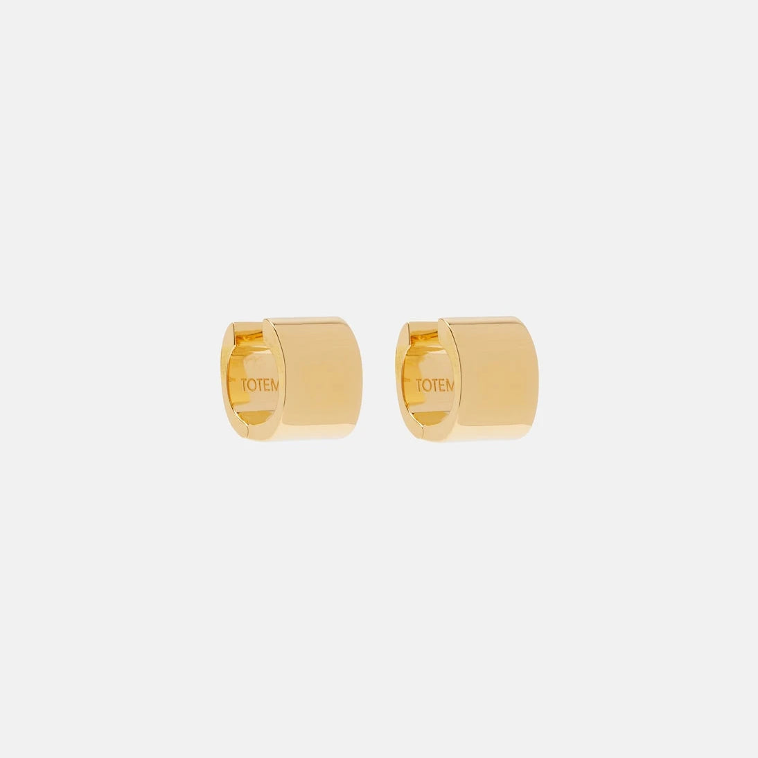 Toteme - Signature Petite huggie earrings