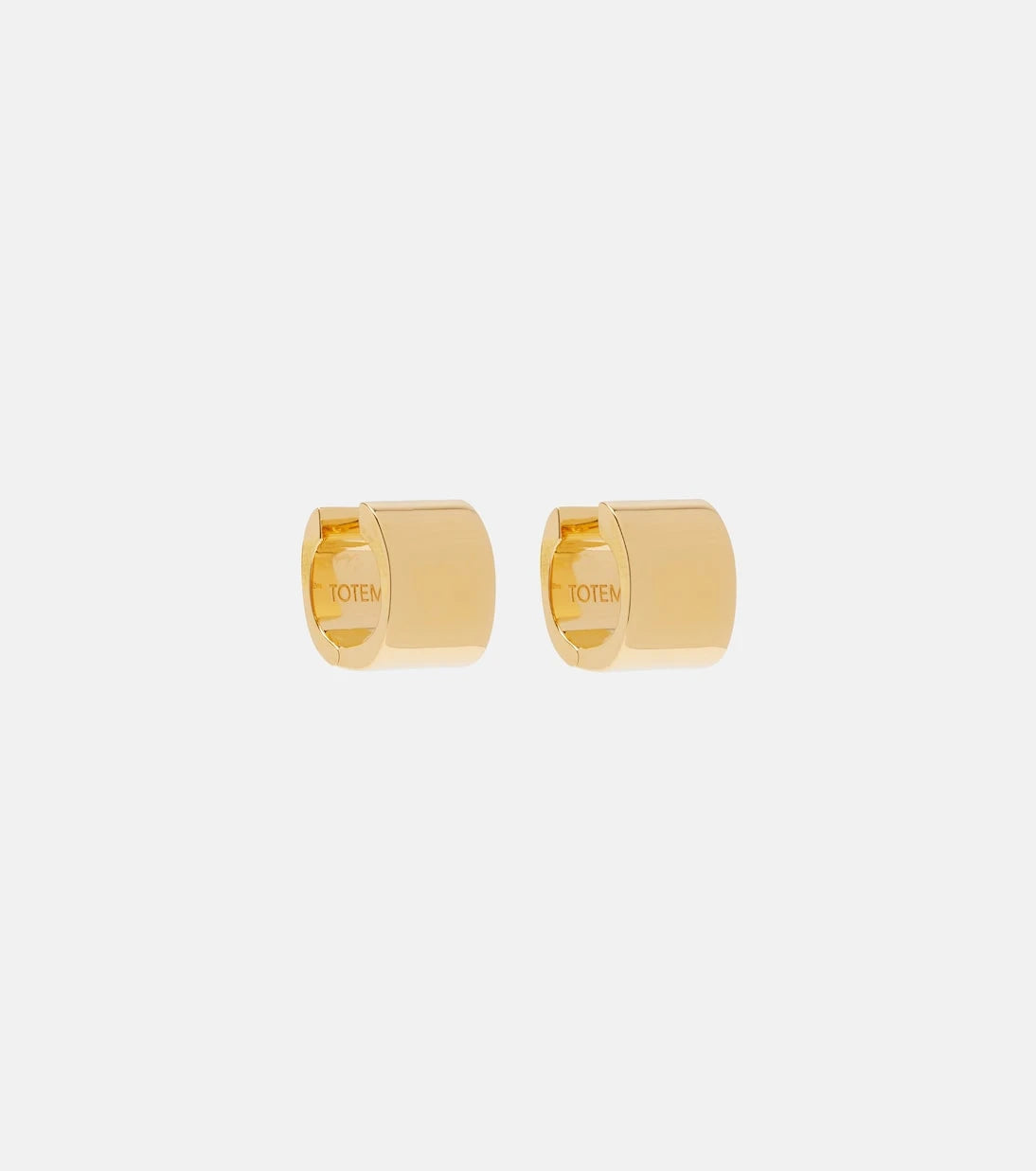 Toteme - Signature Petite huggie earrings