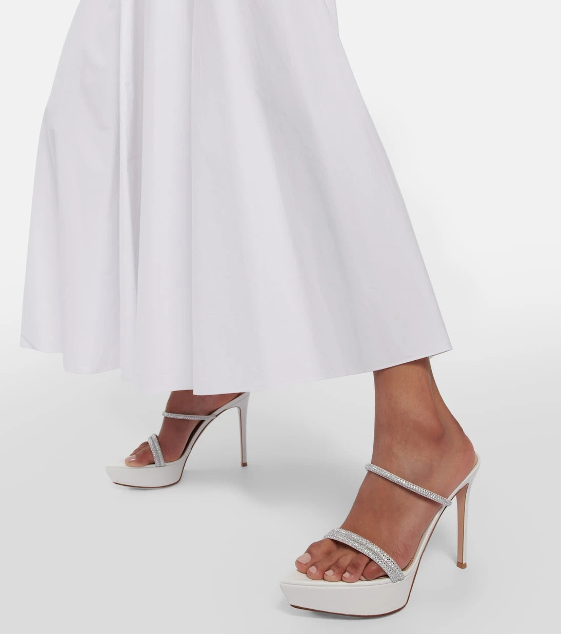 Gianvito Rossi - Cannes leather platform sandals