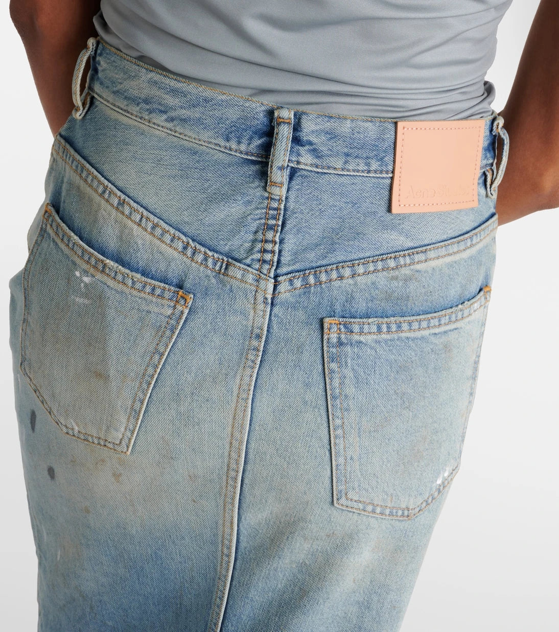 Acne Studios - Denim maxi skirt