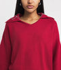 MAX&Co. Red Wool-Blend Embellished Sweater
