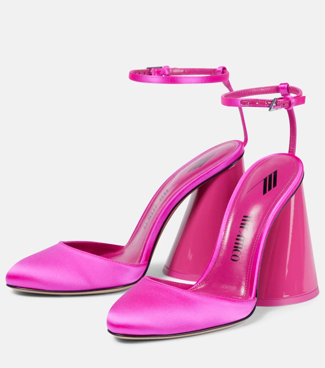 The Attico - Luz satin pumps