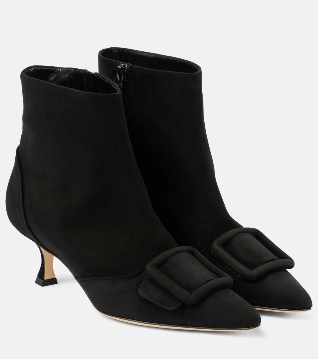 Manolo Blahnik - Baylow suede ankle boots