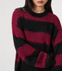 AllSaints Black Onyx Stripe Sweater